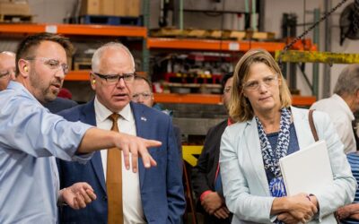 Minnesota Governor Tim Walz Visits Ajax