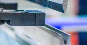 Press brake tooling close up Press brake tooling close up