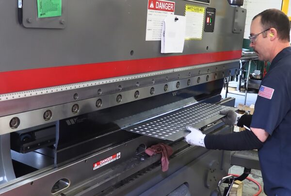 A 14-foot, 5-axis press brake at Ajax