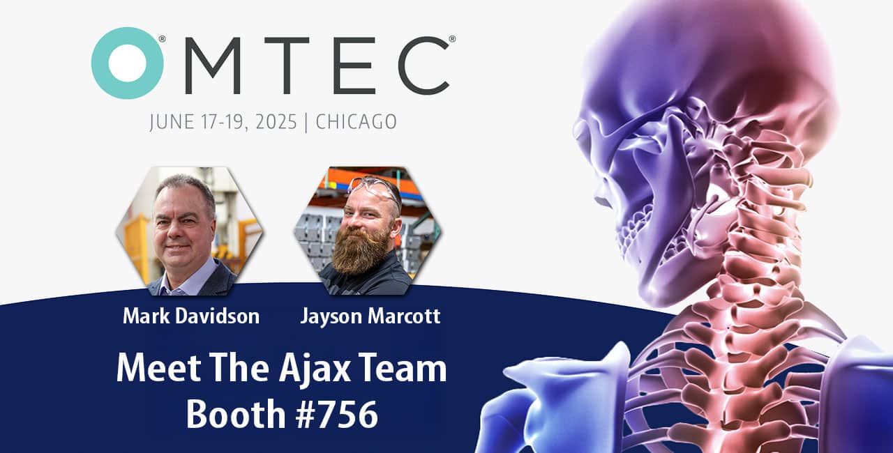 Ajax Exhibits At OMTEC 2025